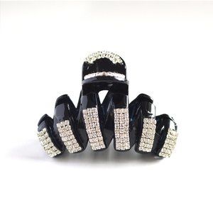 🆕 3/$20 Rhinestone Bling Hair Clip H20